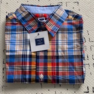 NWT Janie and Jack long sleeve button up